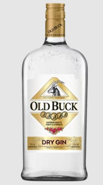 Distell Old Buck Dry Gin 